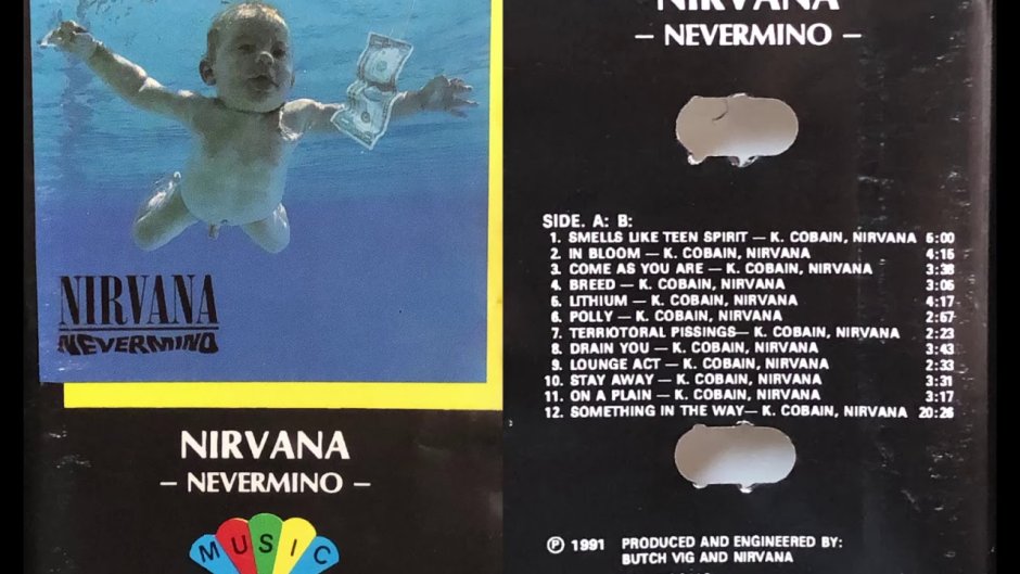 Nirvana Taba Smells Like Teen