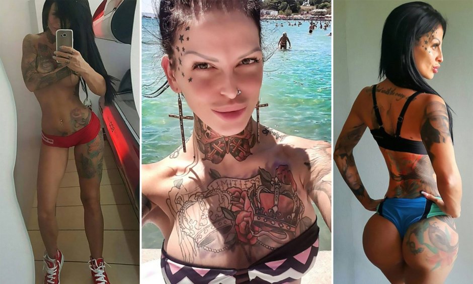 Serbs women tattoos