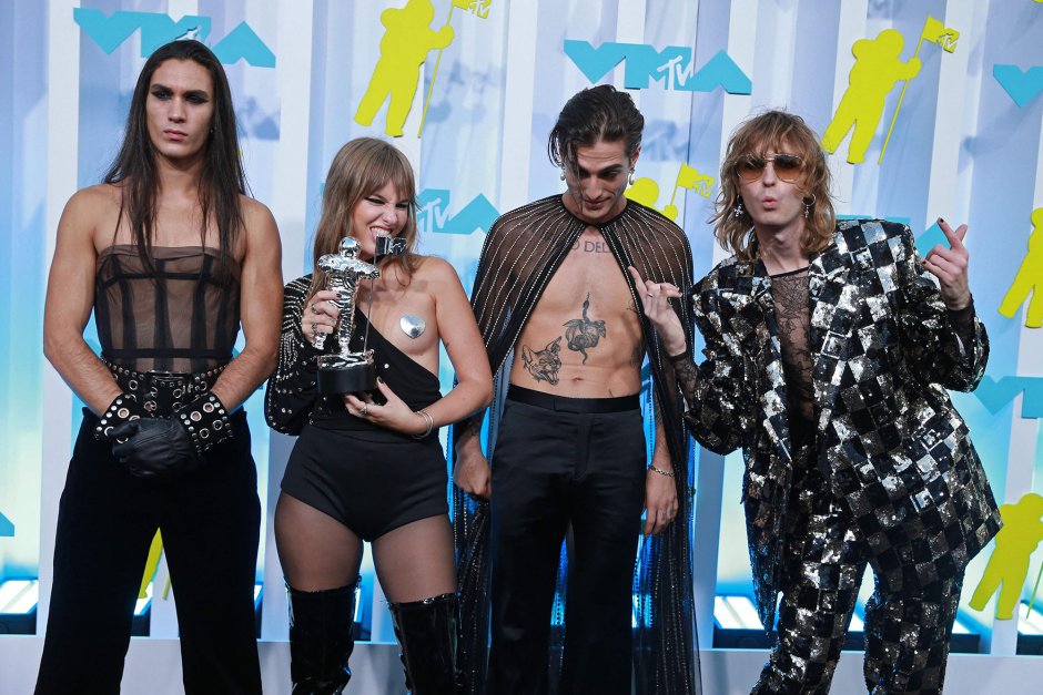 Damiano David on MTV VMA 2022
