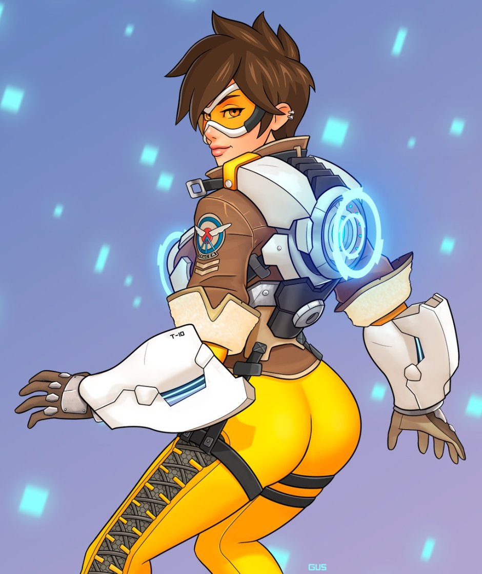Overwatch Tracer and Widowmaker
