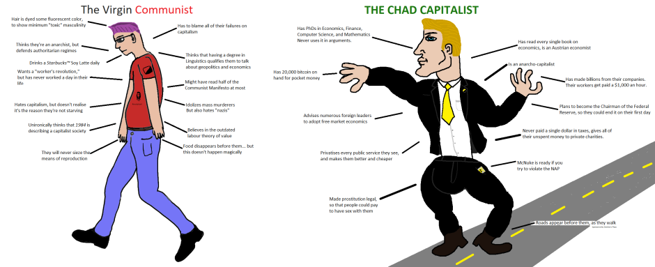 Virgin Main Character Chad