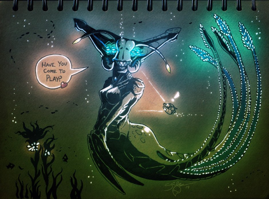 Subnautica Sea Emperor Art