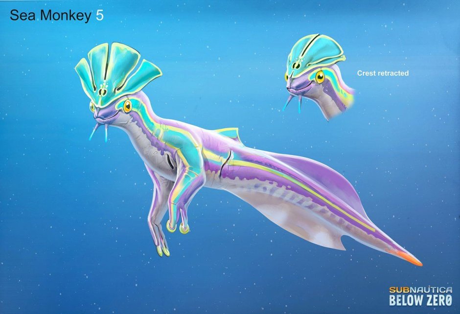 Sea monkey Subnautica