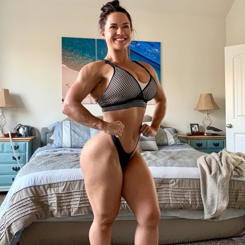 Bodybuilders Brandi May Sexy