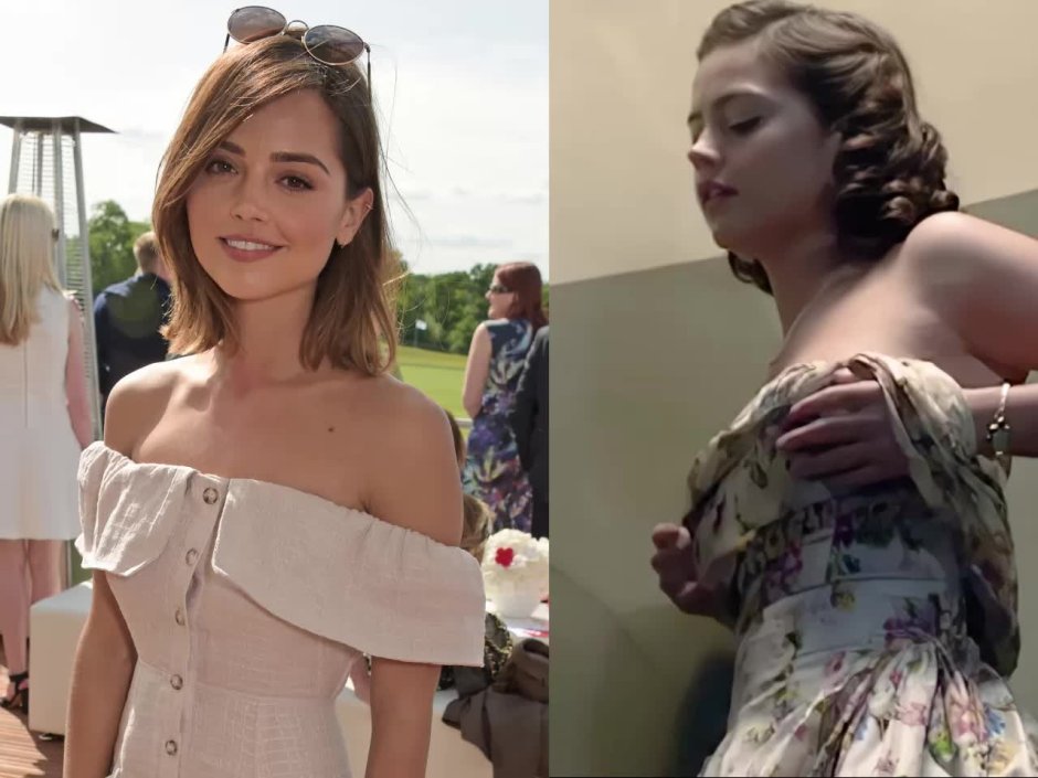Jenna Coleman bed scene