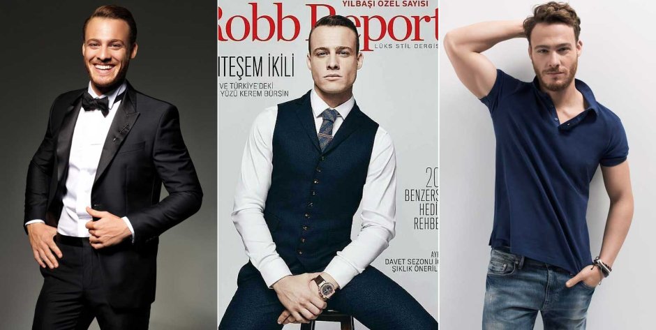 Kerem Bursin without a beard
