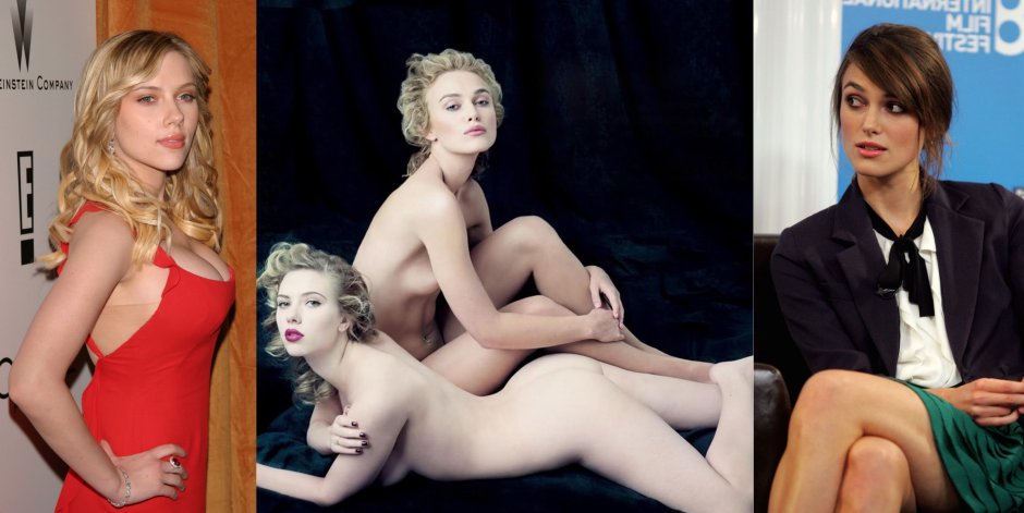 Scarlett Johansson and Kira Knightley Naked