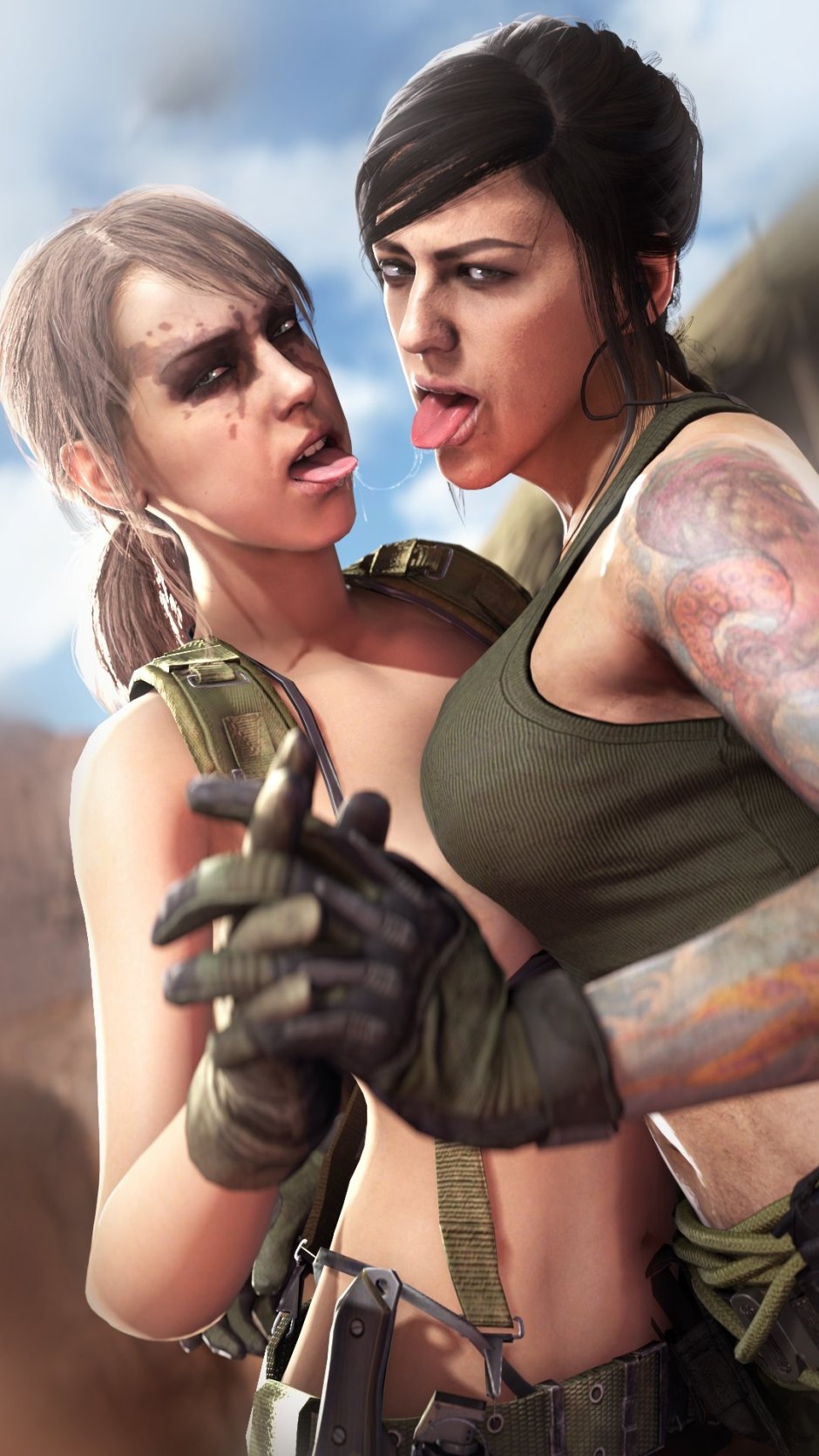 Call of Duty XXX Parody - Jasmine Jae, Monique Alexander, Stella Cox