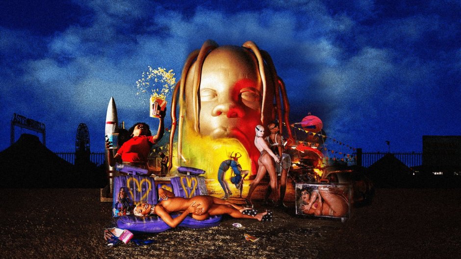 Travis Scott and playboy picture