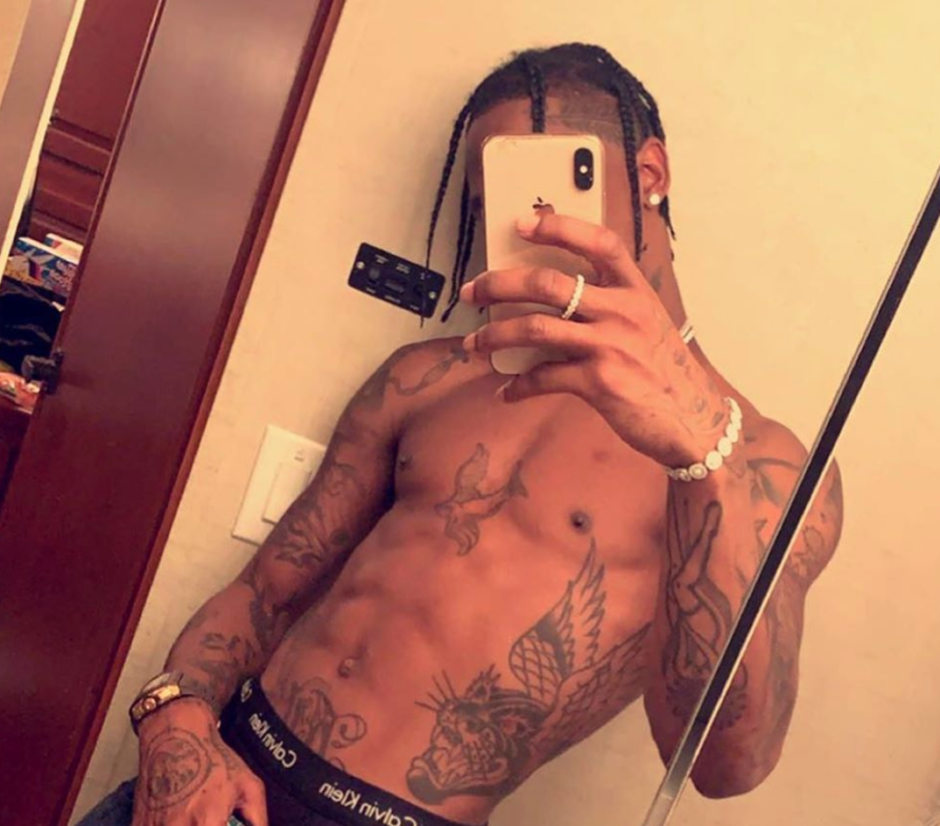 Travis Scott Naked