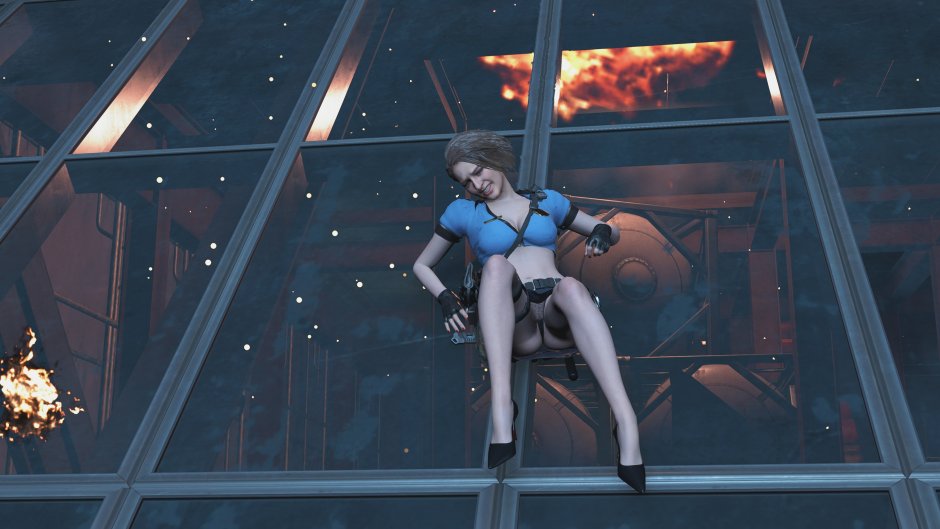 Lara Croft 3D art