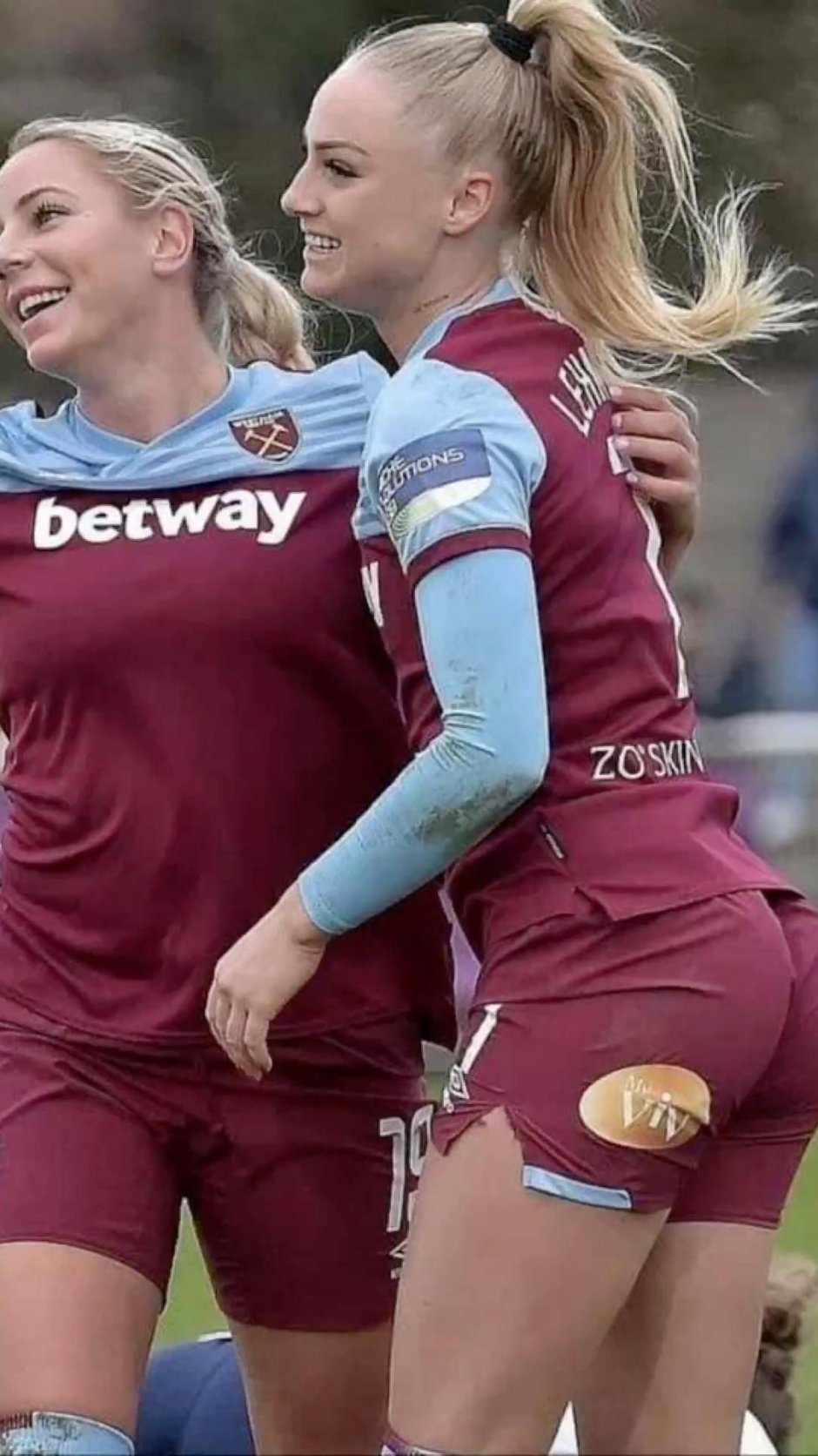 Alisha Lehmann and Ramona Bachmann