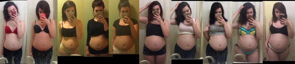 Weight Gain Girl Progression Feede Belly