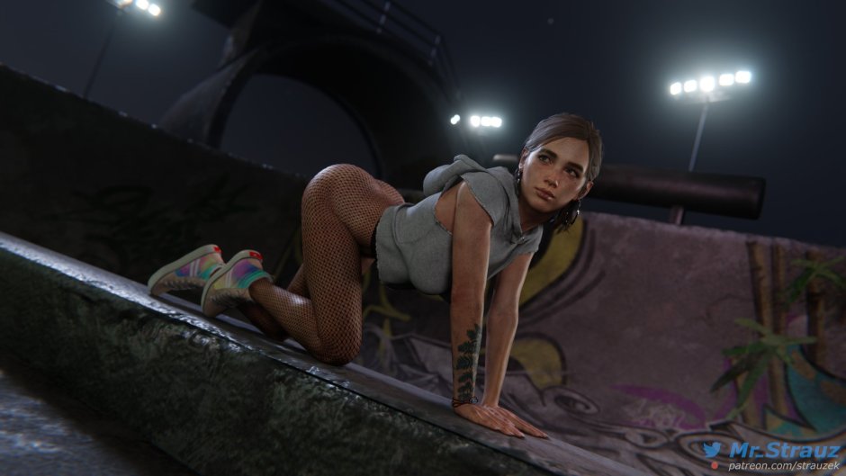 The Last of US 2 Ellie and Dina Naked