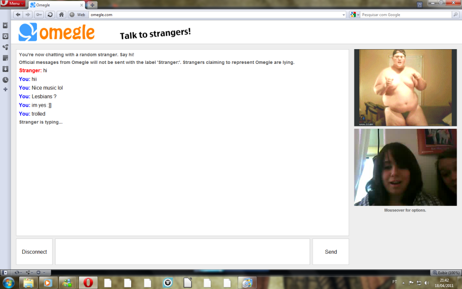 Omegle чат видео