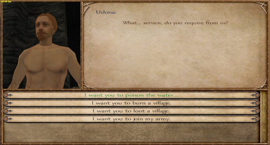 Dickplomacy Reloaded for Mount and Blade Warband