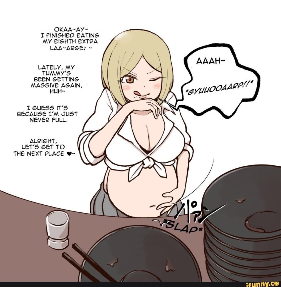 Belly Staffing girl anime
