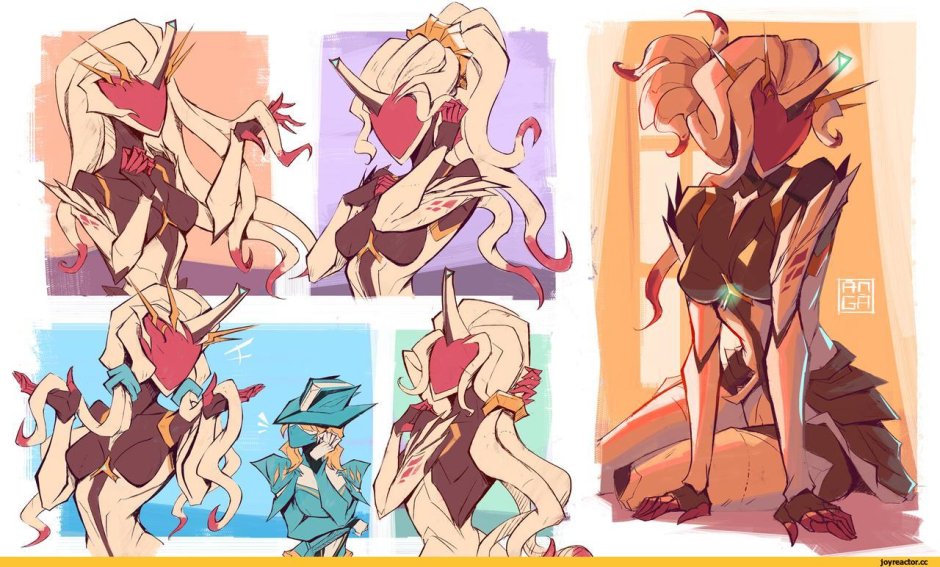 Sarina Warframe art