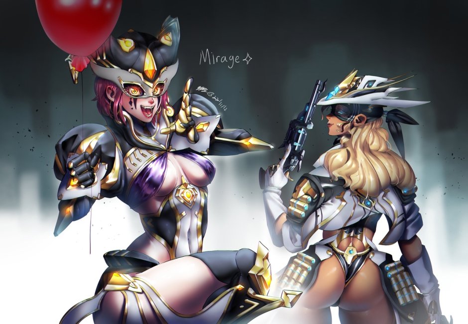 Warframe Mirage Prime Lesbian