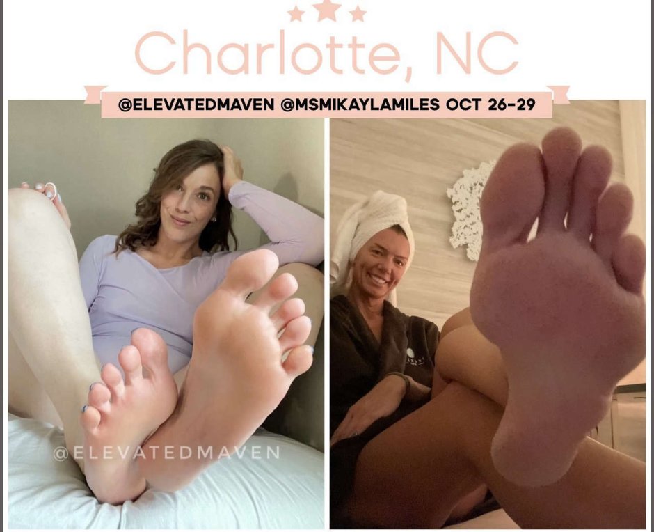Women are stomping men with their feet