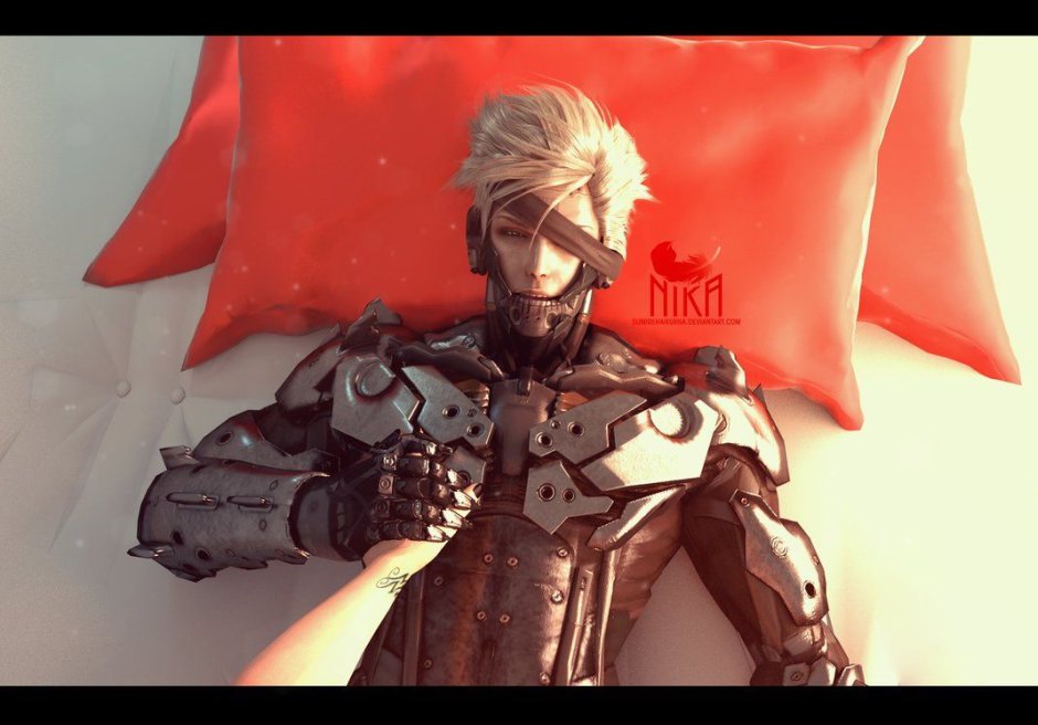 Cyborg Raiden Metal Gear Solid 4