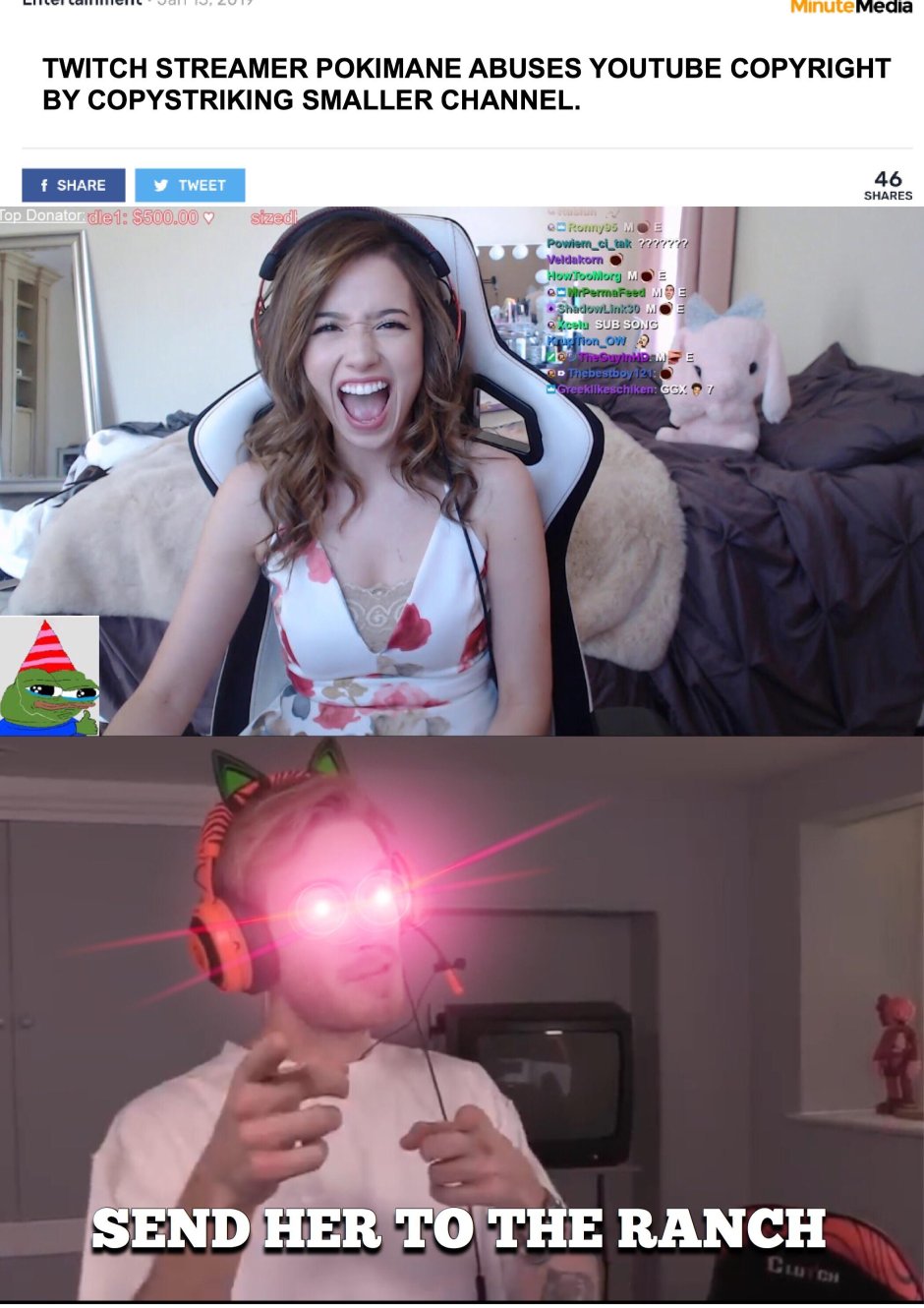 Imin Anis Streamsha Pokimane