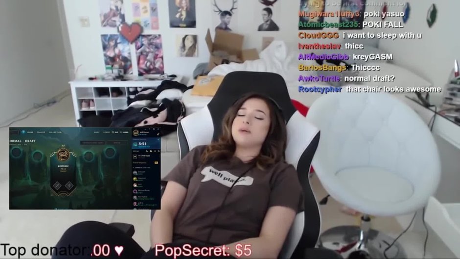 Poki Kreygasm drain