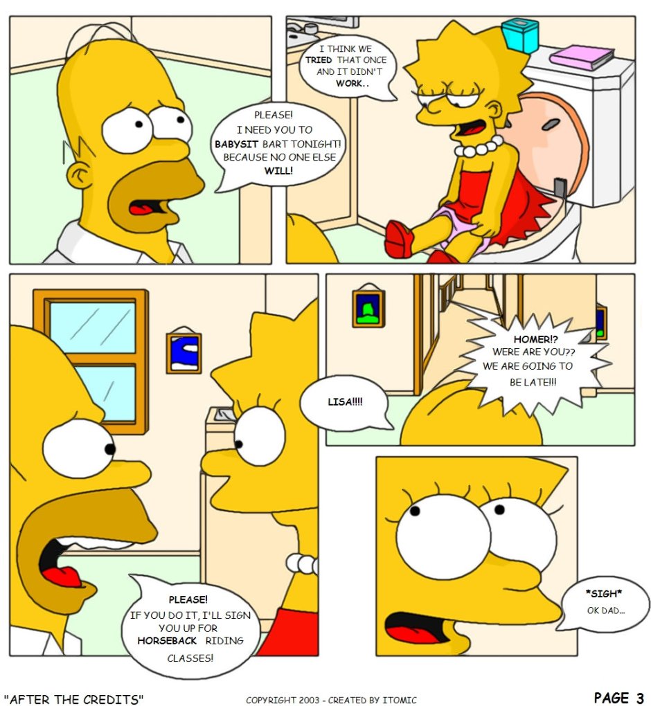 Marge Simpson Muscle Bart