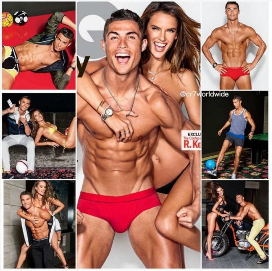 Cristiano Ronaldo starred in the video