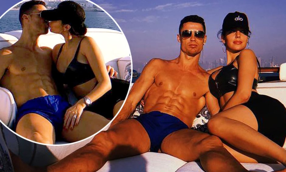 Wife Ronaldo in underwear