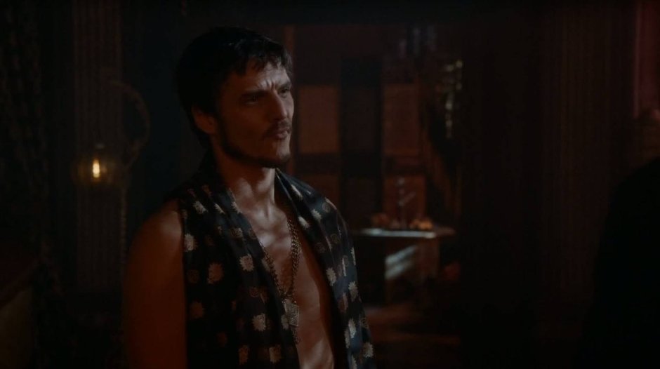 Pedro Pascal and baby iodine