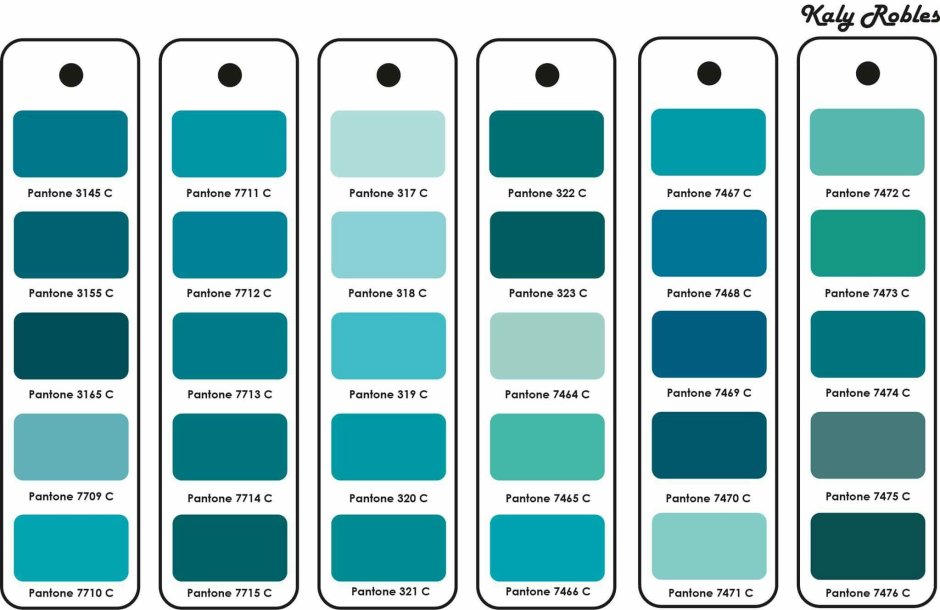 Cold pastel colors