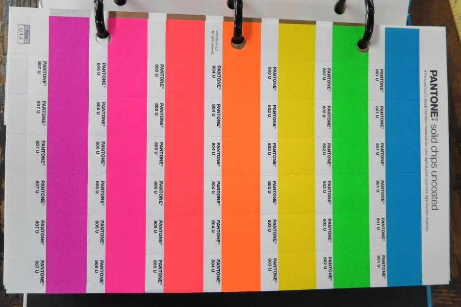 Pantone (PMS) Flower palette