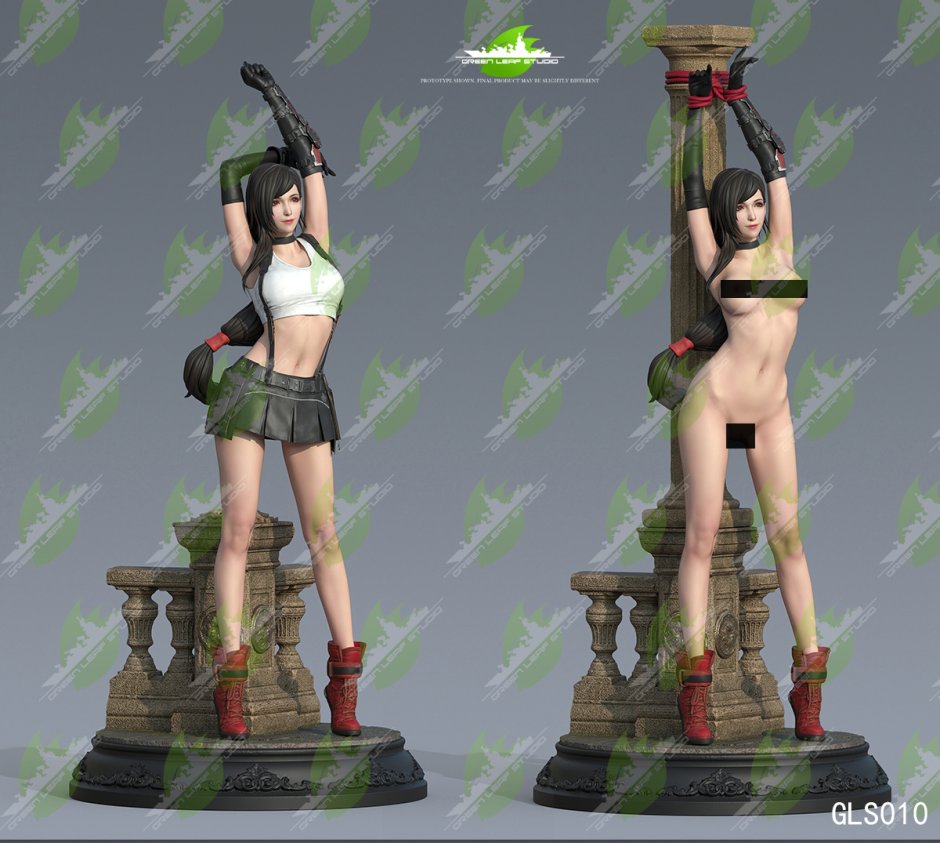 Tifa figurine from Final Fantasy VII