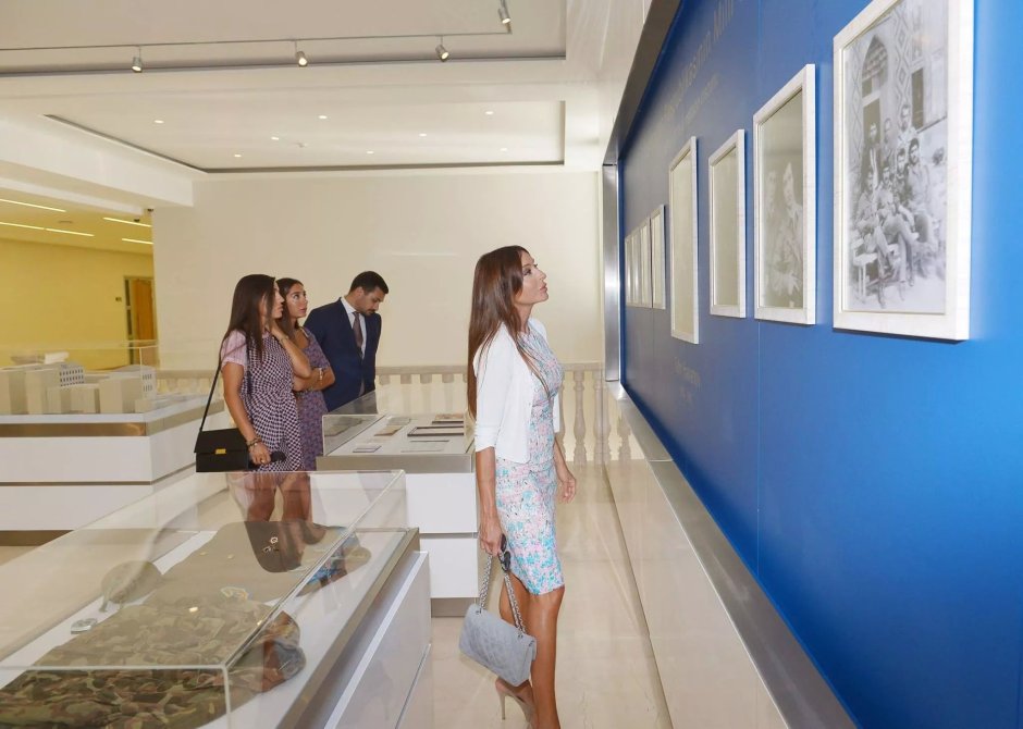 The wife of the president of Azerbaijan Mehriban Aliyev