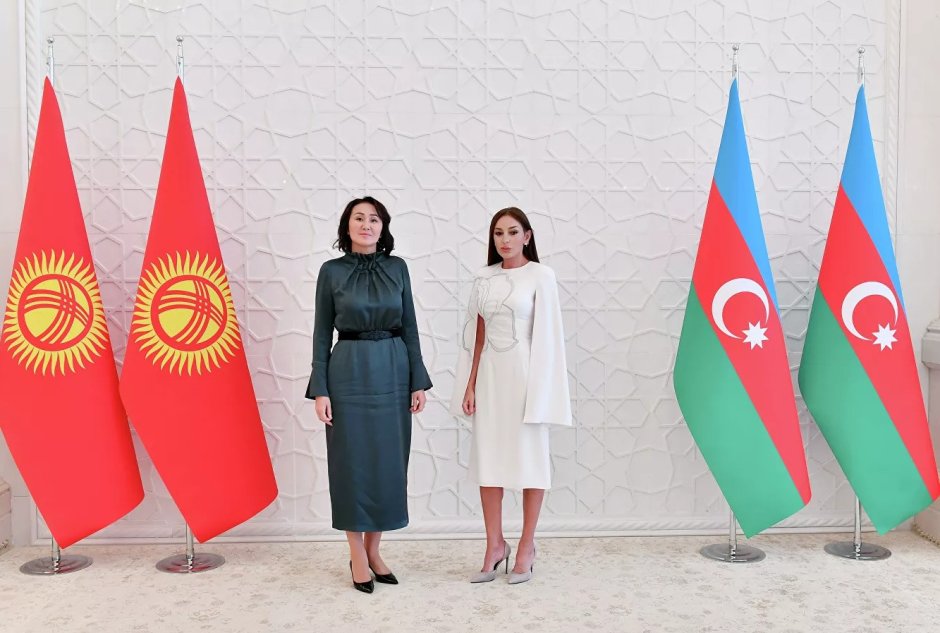 Ilham Aliyev and Mehriban Aliyev