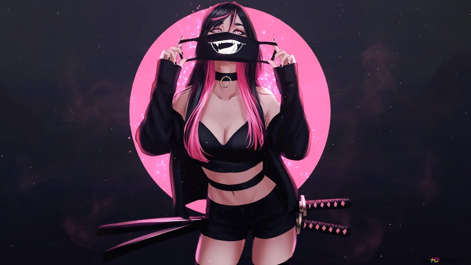 Samurai sword of anime