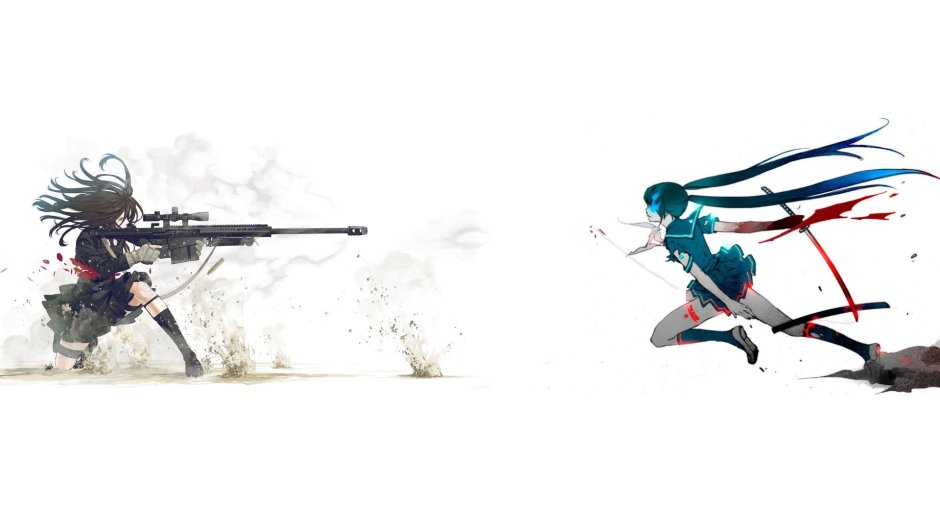 Wallpaper on the desktop anime
