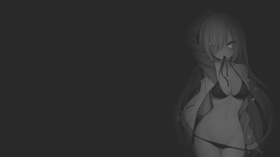 Anime girl with katana