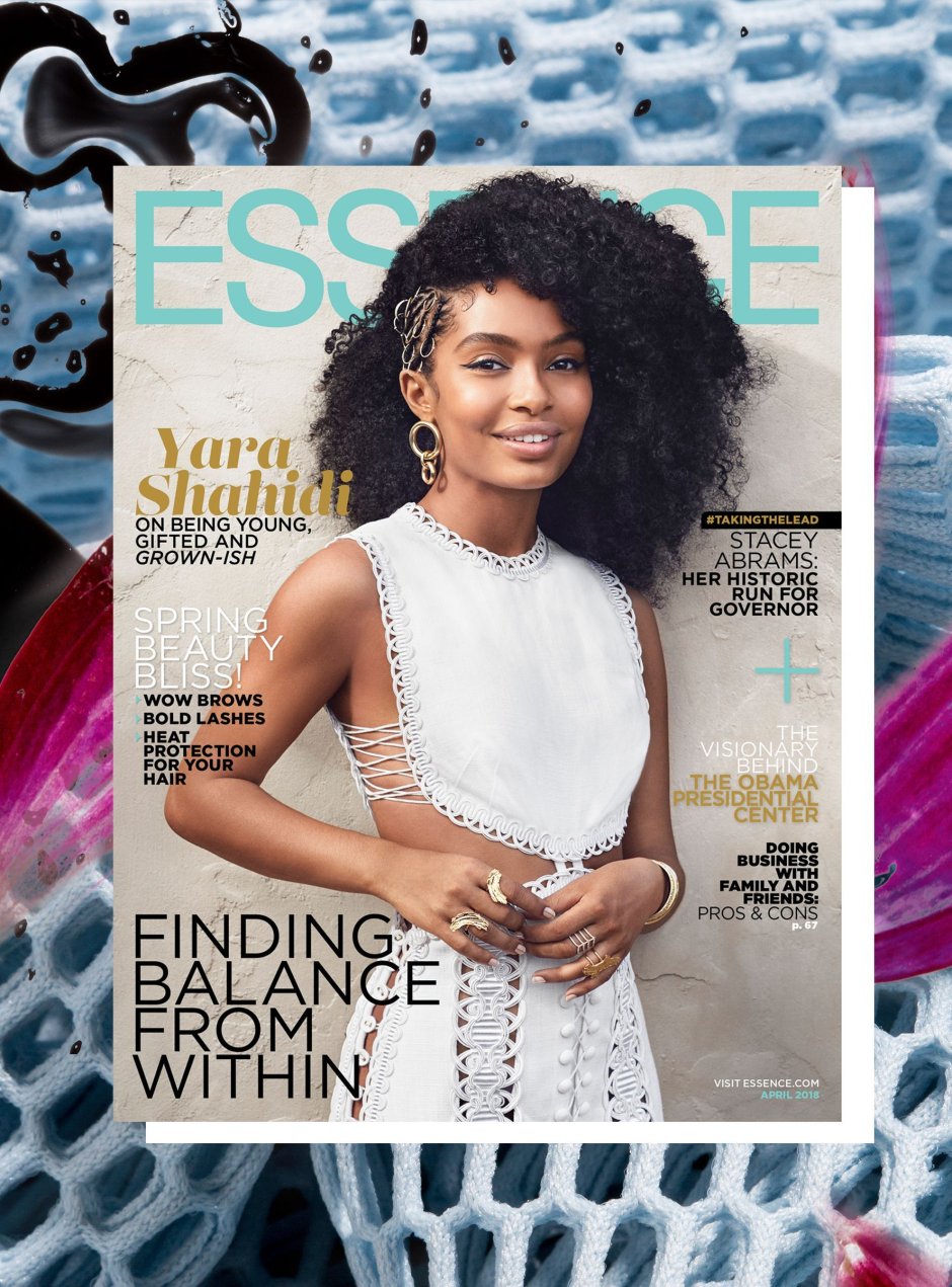 Yara shahidi in a swimsuit