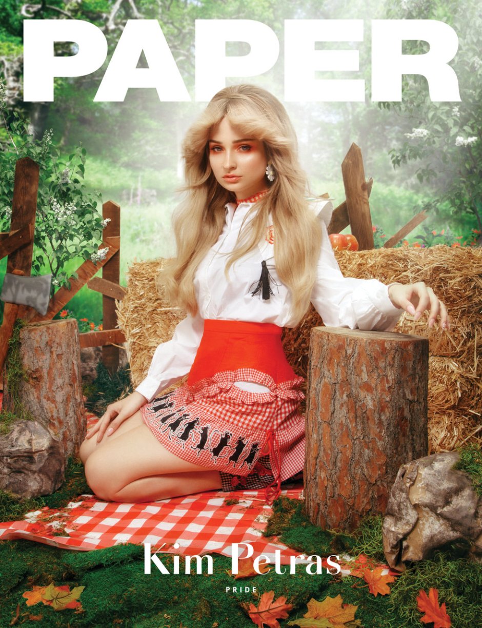 Paper cover magazine