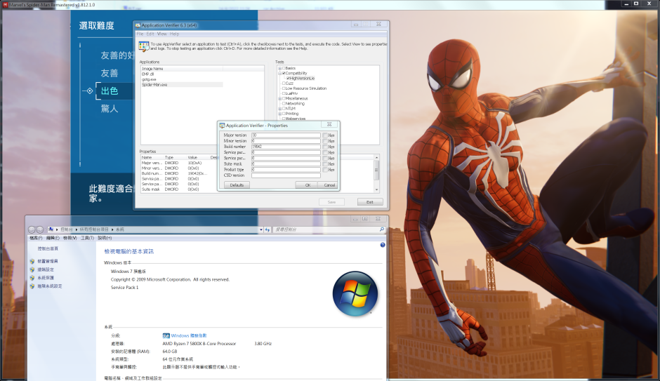 Show all the costumes of a spider man