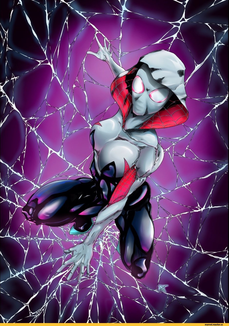 Gwen Staisi through universes 18