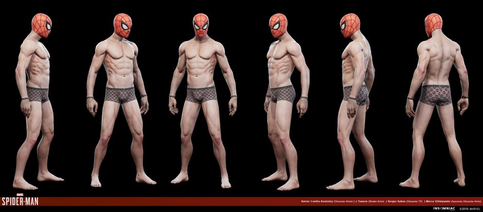 NUD mods per person spider Remaster