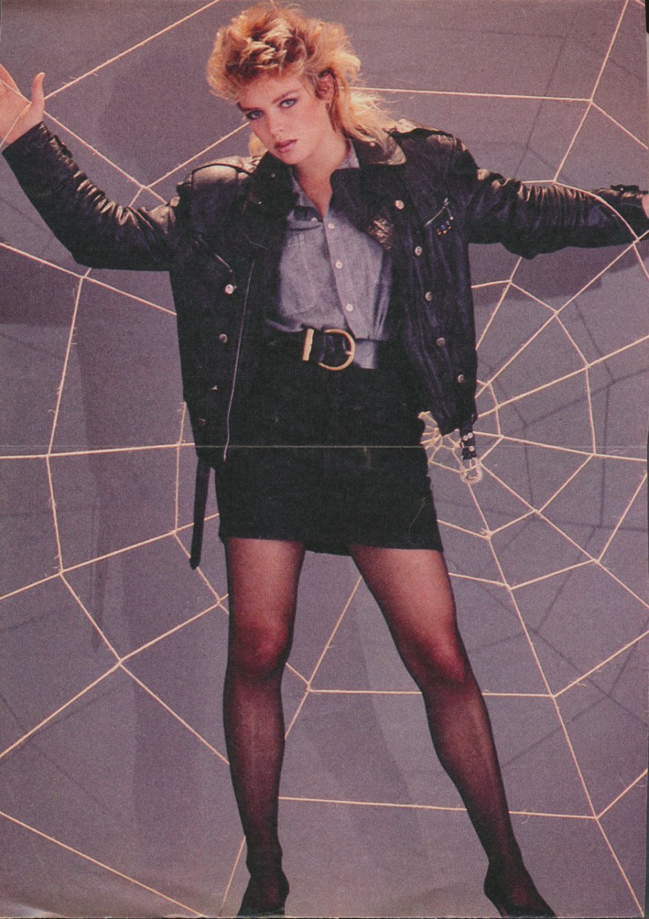 Kim Wilde in his youth 80s