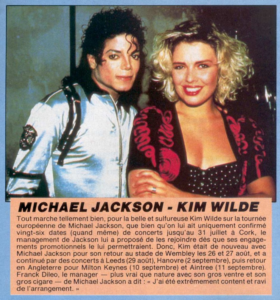 Kim Wilde in your youth