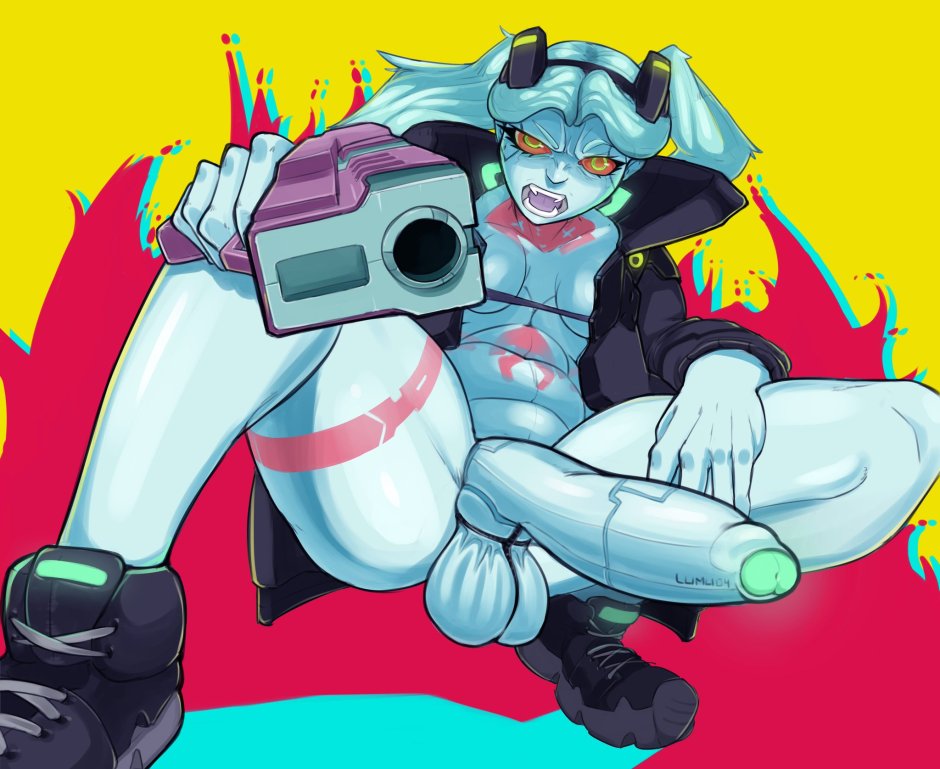 Rebecca Cyberpank Futanari