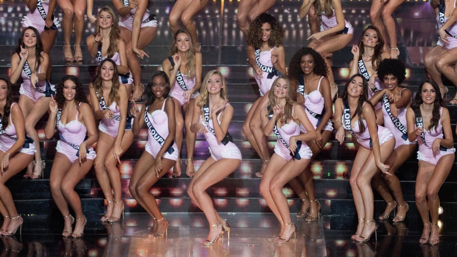 Completely naked Miss World