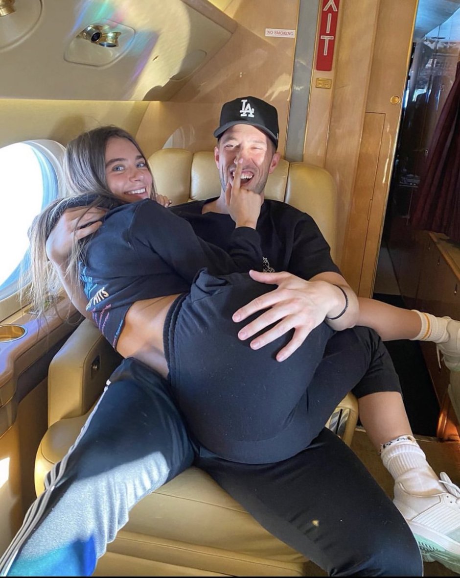 John Sins with his wife