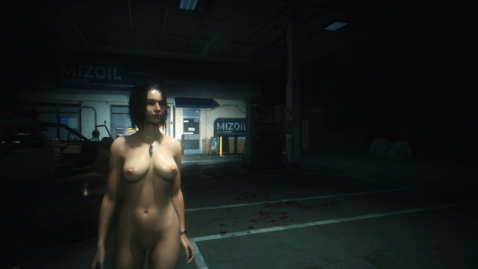 Naked resident Evil 2 remake